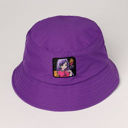 Панама детская для девочки «Аниме», цвет фиолетовый, р-р 54