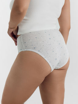 Цена за 2 штуки! Трусы женские макси мультипак (3 шт.) серые в звездочки - Mark formelle фото 4