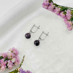 Серьги из Чароита