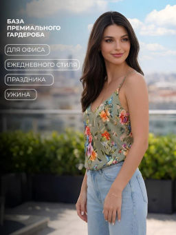 Топ Вдохновение_О20/оливковые птички - Ihomelux фото 4
