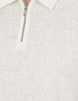 Ekru Slim Fit Ti__rt