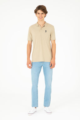 Мужская футболка светло-хаки - U.s. polo assn фото 4