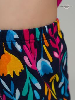 Костюм Лайт фуксия-акварельные цветы - Sovalina фото 23