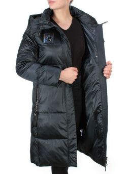 9110 INK BLUE Пальто зимнее женское FLOWERROVE (200 гр. холлофайбера) - Fashion фото 8