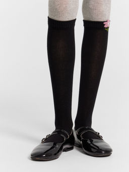 Цена за 3 пары! Колготки детские серые - Mark formelle фото 3