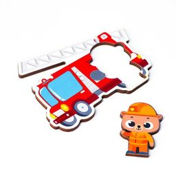 Пазлы логические Транспорт - Лесная мастерская фото 6