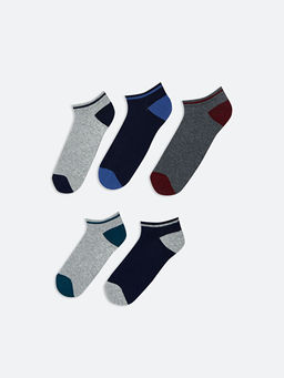 Desenli Erkek Patik ?orap 5li