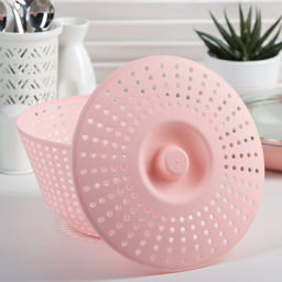 Дуршлаг кухонный Круги, d=20 см, с крышкой - Simaland фото 2