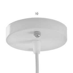 Светильник BayerLux «Цветок» 1×40 Вт E27 белый 18×18×100 см