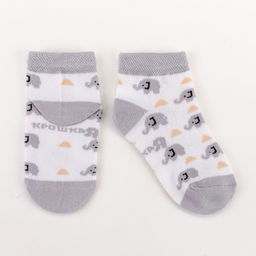 Носки детские Крошка Я «Слон», набор 2 пары, 10-12 см
