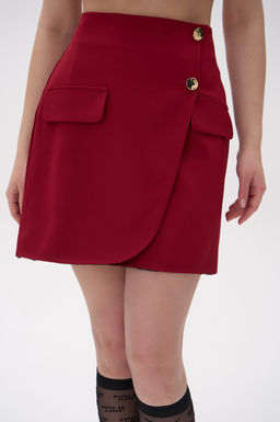 Юбка Бонни (бордовый) - Эльза фото 10