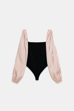 CONTRAST STRETCH BODYSUIT - Zara фото 4