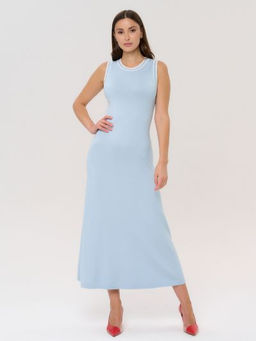 Платье женское ZZ-03005 l.blue/white - Eleganzza фото 2
