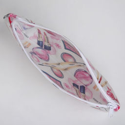 Цена за 2 шт. Косметичка-пенал PVC на молнии Макияж - Nazamok фото 4