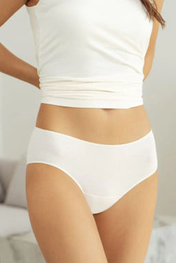 ALMANDO MELADO Трусы женские slip MicroModal Цвет:молочный