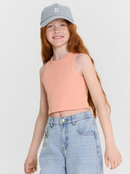 Топ для девочек персиковый - Mark formelle фото 5