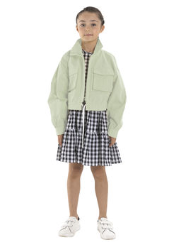 Куртка для девочки О56919 - Карамелли фото 10