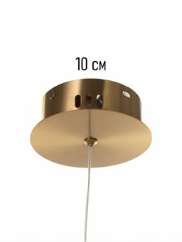 Светильник потолочный BayerLux «Аланед», LED, 38 Вт, 3000-6000К, бронза, 120×40×31-181 см