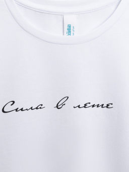 Футболка детская Acoola Mirteza белая  фото 4