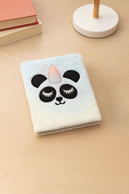 Блокнот плюшевый Pandacorn, pink, 21,5х15 см, плотность 70 гр.
