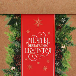 Коробка складная Мечты обязательно сбудутся, 15 15 15 см - Дарите счастье фото 7