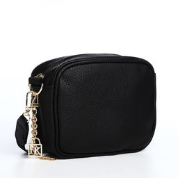 Сумка из искусственной кожи Черный, 19*14*6 см - Nazamok фото 3