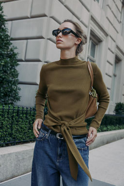 KNOT DETAIL JUMPER - Zara фото 2