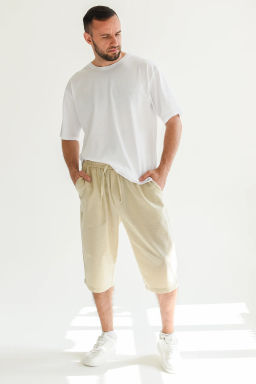 Бриджи  шорты Льняные - Оптима фото 4