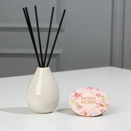 Ваза и диффузор Живи мечтой, аромат цветочный, набор - Simaland фото 3