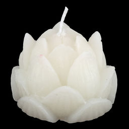 Свеча "Лотос" д6см, h5см, белый (Россия)