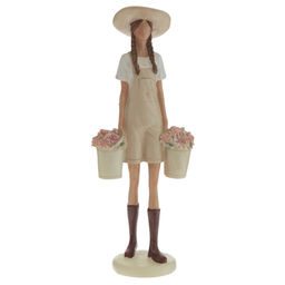 Фигурка декоративная Девушка, L10,5 W6,5 H25,5 см