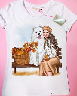 Эксклюзивная футболка Yana Pletneva упаковка плотный Zip пакет!