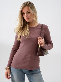 Лонгслив хлопковый "Кашкорсе"