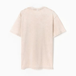 Футболка из вареного хлопка женская Mist Icon, размер L, молочная