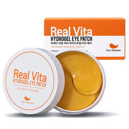 Real Vita Hydrogel Eye Patch - Патчи для глаз гидрогелевые с комплексом витаминов, 60 шт