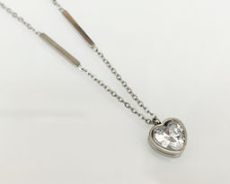 Кулон из стали на цепочке