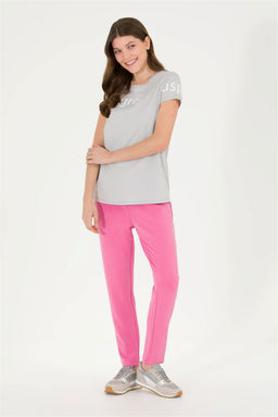 U. S. Polo Assn Женская серая футболка с круглым вырезом - U.s. polo assn фото 11