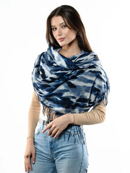 Яркий палантин с анималистичным принтом - Pretty mania фото 8