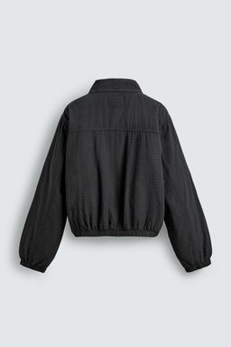 TEXTURED QUILTED JACKET - Zara фото 9