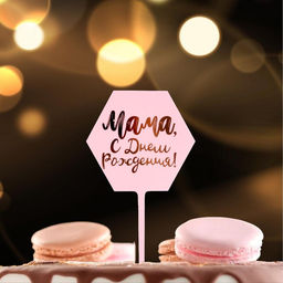 Топпер Мама, с днём рождения! - Страна карнавалия фото 4