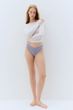 Pack de 3 bragas Hipster efecto invisible - H&m фото 3