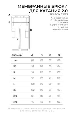 БРЮКИ ДЛЯ КАТАНИЯ 
CHUKCHA 2021 2.0  фото 5