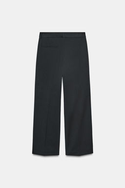 WRAPAROUND TROUSERS WITH TOPSTITCHING - Zara фото 9