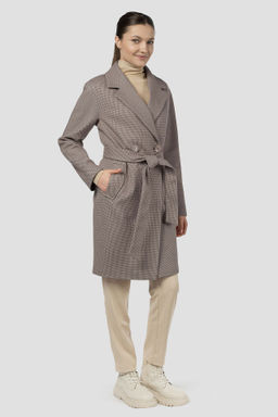 Пальто женское демисезонное (пояс) - El podio фото 5