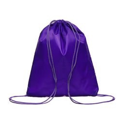 Цена за 2 шт. Мешок для обуви 420×340 мм, Calligrata «Стандарт», (мягкий полиэстер, плотность 210 D), фиолетовый