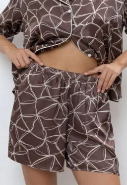 ALMANDO MELADO шорты женские Chocolate