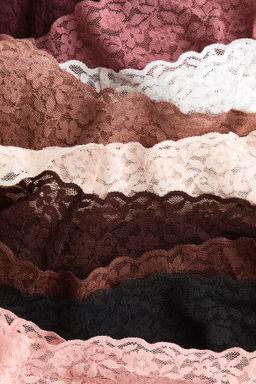 Pack de 10 bragas thong de encaje - H&m фото 3