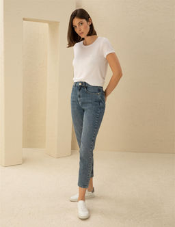 _ndigo Mom Fit Jean Pantolon - Pierre cardin фото 3