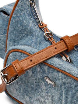 Сумка Labbra L-HF4395 l.blue jeans/luggage фото 5
