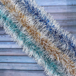 Цена за 10 шт. Гирлянда Каскад d 50 мм, дл.2м, голографическая микс